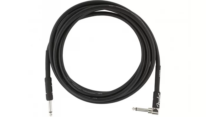 Инструментальный кабель FENDER CABLE PROFESSIONAL SERIES 10' ANGLED BLACK, фото № 5