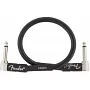 Инструментальный кабель FENDER CABLE PROFESSIONAL SERIES 1' BLACK