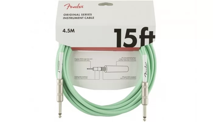Инструментальный кабель FENDER CABLE ORIGINAL SERIES 15' SFG, фото № 1