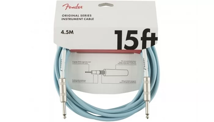 Инструментальный кабель FENDER CABLE ORIGINAL SERIES 15' DBL, фото № 1