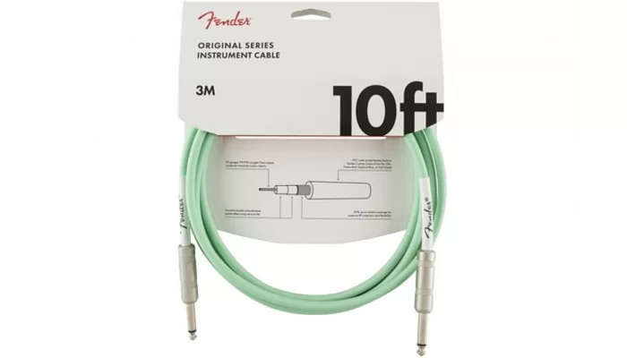 Инструментальный кабель FENDER CABLE ORIGINAL SERIES 10' SFG, фото № 1