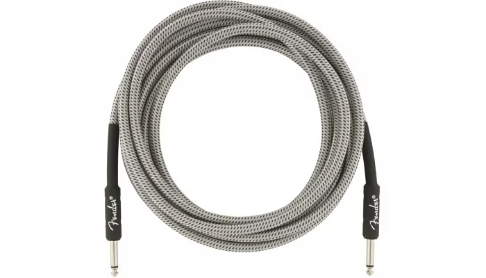 Инструментальный кабель FENDER CABLE PROFESSIONAL SERIES 15' WHITE TWEED, фото № 5