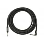Инструментальный кабель FENDER CABLE PROFESSIONAL SERIES 18.6' ANGLED BLACK