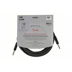 Инструментальный кабель FENDER CABLE PROFESSIONAL SERIES 15' GREY TWEED
