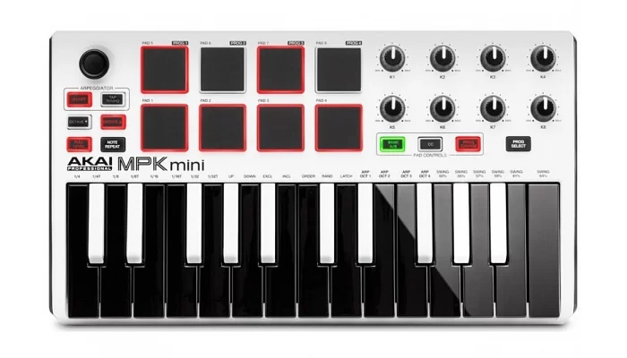MIDI-клавиатура AKAI MPK MINI MK2 MIDI, фото № 1