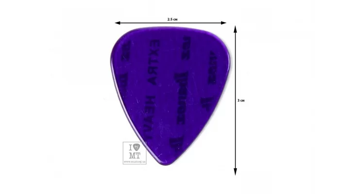 Медіатор IBANEZ ANL141 PURPLE EXTRA HEAVY, фото № 2
