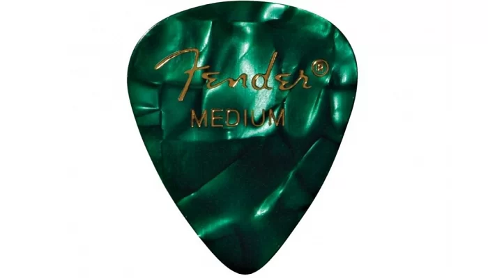 Медиатор FENDER 351 GREEN PICK GROSS MEDIUM