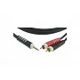 Инструментальный кабель KLOTZ AY7 Y-CABLE STEREO MINI JACK - RCA BLACK 3 M