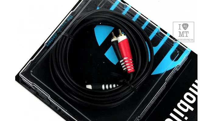Инструментальный кабель KLOTZ AY7 Y-CABLE STEREO MINI JACK - RCA BLACK 3 M, фото № 5