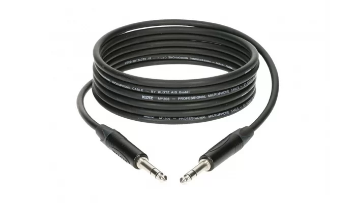 Межблочный кабель KLOTZ B-4PP1 BALANCED PATCHCORD SILVER JACK 10 M, фото № 1