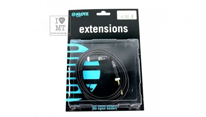 Міжблочний кабель KLOTZ AS-EX6 EXTENSION CABLE BLACK 3 M, фото № 2