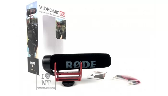 Накамерний мікрофон RODE VIDEOMIC GO, фото № 13
