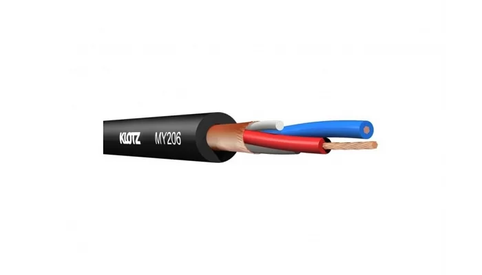 Микрофонный кабель KLOTZ MY206SW PROFESSIONAL MICROPHONE CABLE BLACK, фото № 1