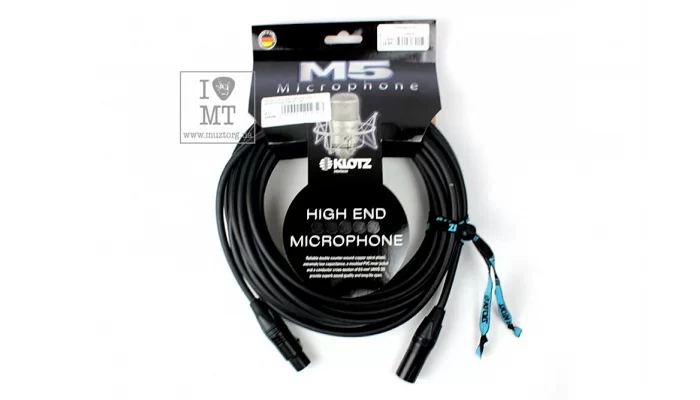 Микрофонный кабель KLOTZ M5 HIGH END MICROPHONE CABLE 10 M, фото № 1