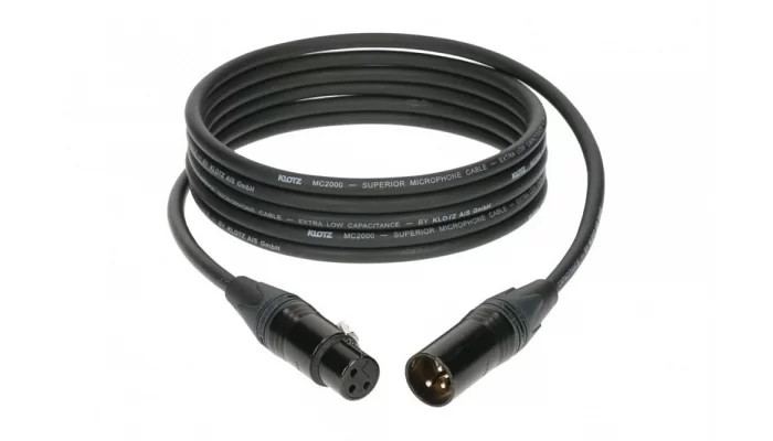 Микрофонный кабель KLOTZ M2 SUPERIOR MICROPHONE CABLE 2 M, фото № 1