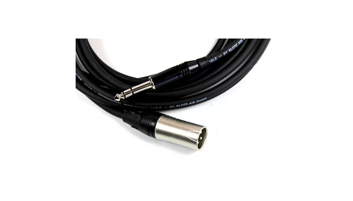 Мікрофонний кабель KLOTZ M1 PRIME MICROPHONE CABLE XLR MALE - BALANCED JACK 5 M, фото № 3