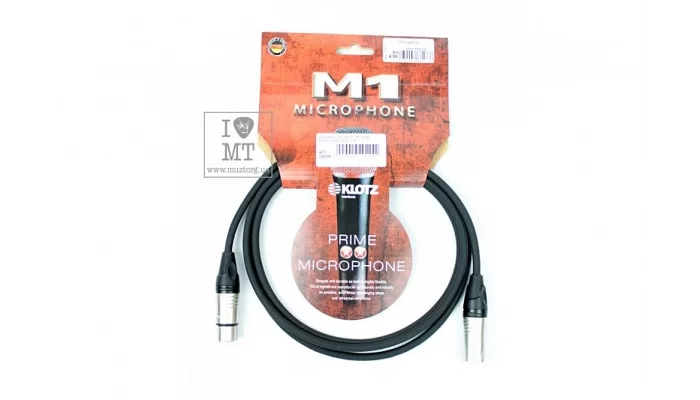 Мікрофонний кабель KLOTZ M1 PRIME MICROPHONE CABLE 2 M, фото № 3