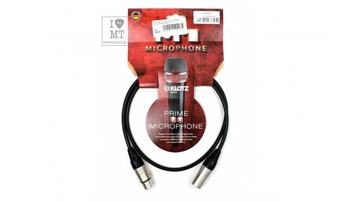 Микрофонный кабель KLOTZ M1 PRIME MICROPHONE CABLE 1 M, фото № 1