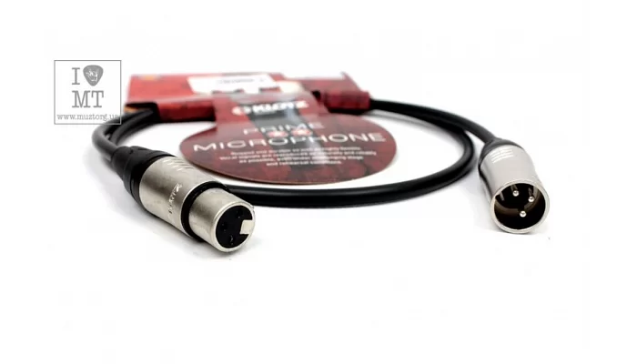 Микрофонный кабель KLOTZ M1 PRIME MICROPHONE CABLE 1 M, фото № 2