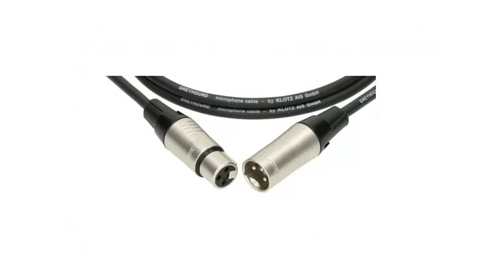 Микрофонный кабель KLOTZ GREYHOUND MICROPHONE CABLE 3 M, фото № 3