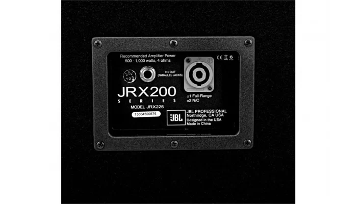 Пассивная акустическая система JBL JRX225, фото № 5