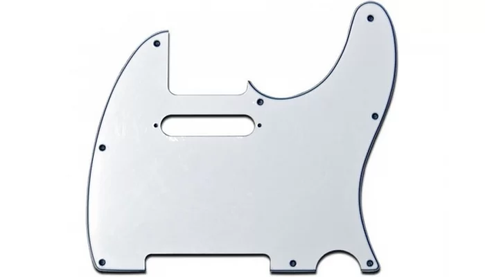 Пикгард FENDER PICKGUARD FOR TELECASTER WHITE 3-PLY