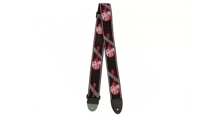 Ремінь для гітари GIBSON ASGG-600 WOVEN STYLE 2 STRAP W GIBSON LOGO, фото № 2