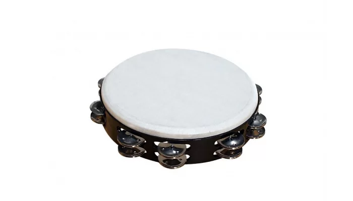 Тамбурин PALM PERCUSSION TAMB-BLK 10 DRUMHEAD TAMBOURINE