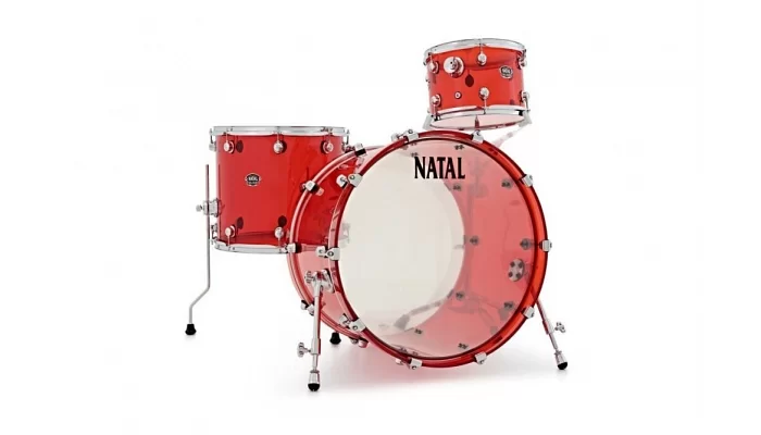 Ударна установка NATAL DRUMS ARCADIA ACRYLIC TRANSPARENT, фото № 1