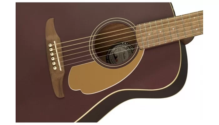 Электроакустическая гитара FENDER MALIBU PLAYER BURGUNDY SATIN, фото № 4