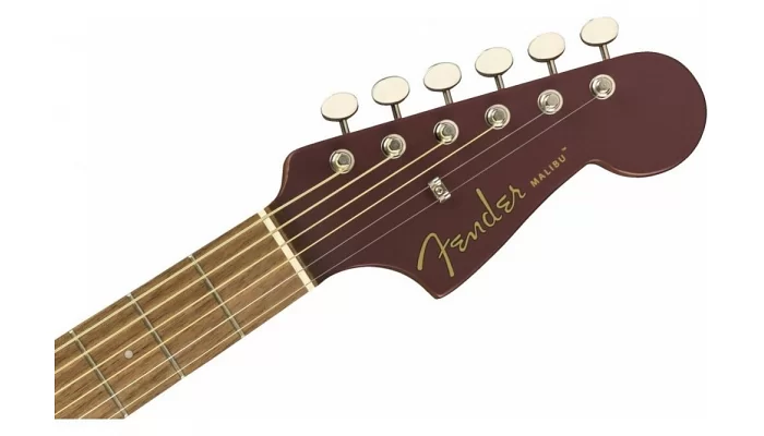 Электроакустическая гитара FENDER MALIBU PLAYER BURGUNDY SATIN, фото № 6