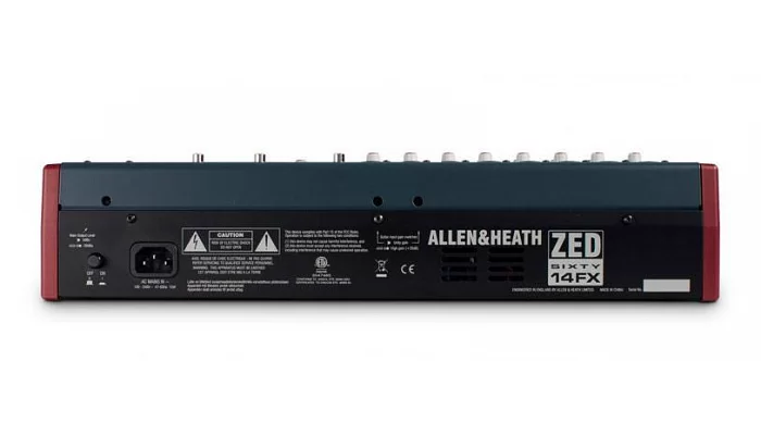 Микшерный пульт Allen Heath ZED60-14FX, фото № 3