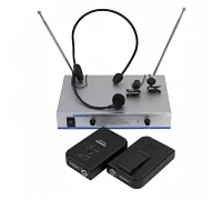 Радіосистема з 1 наголовним мікрофоном + 2 петличними мікрофонами TAKSTAR TS-3310PP