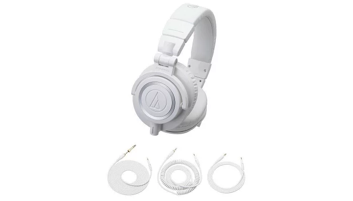 Накладні навушники Audio-Technica ATH-M50XWH, фото № 3