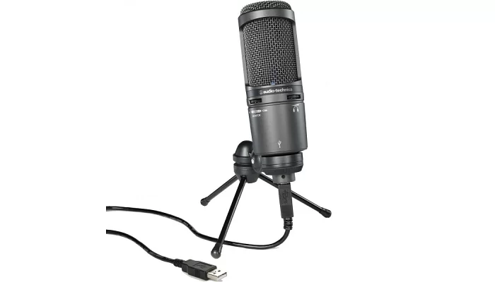 Студийный микрофон Audio-Technica AT2020USB+, фото № 1