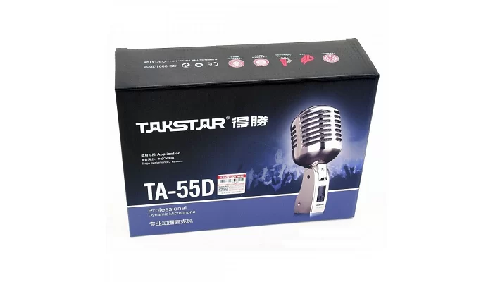 Вокальный микрофон Takstar TA-55D, фото № 4