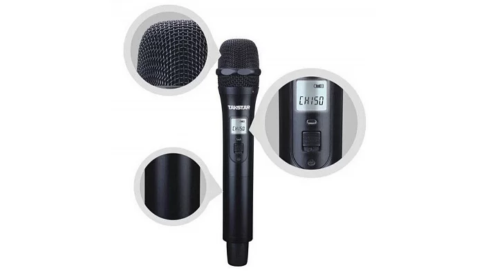 Ручной вокальный микрофон для радиосистемы X4 Takstar X4-TD, фото № 4
