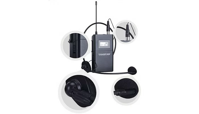 Навушники / петлічний мікрофон для радіосистеми X4 Takstar X4-TL, фото № 2