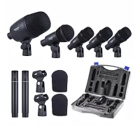 Набір інструментальних мікрофонів для ударних Takstar DMS-7AS