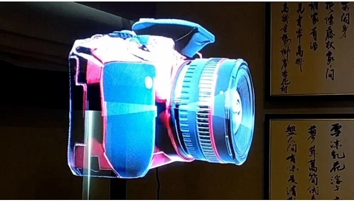Голографический проектор 42 см Light Studio 3D LED FAN, фото № 5