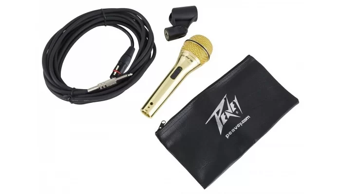 Вокальный микрофон PEAVEY PVi2G 1/4 (Gold), фото № 2