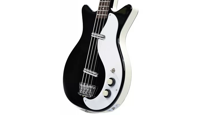 Бас-гитара DANELECTRO 59DC Long Scale Bass (Black), фото № 3
