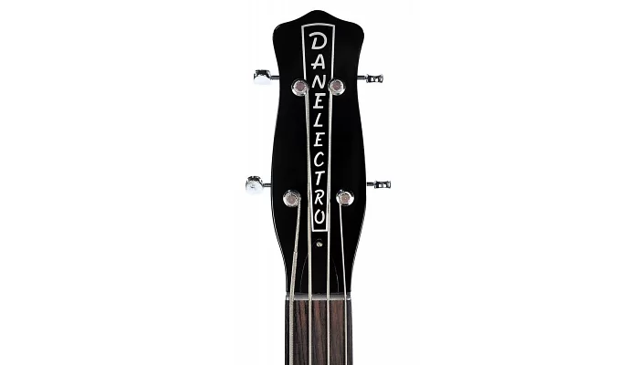 Бас-гитара DANELECTRO 59DC Long Scale Bass (Black), фото № 5