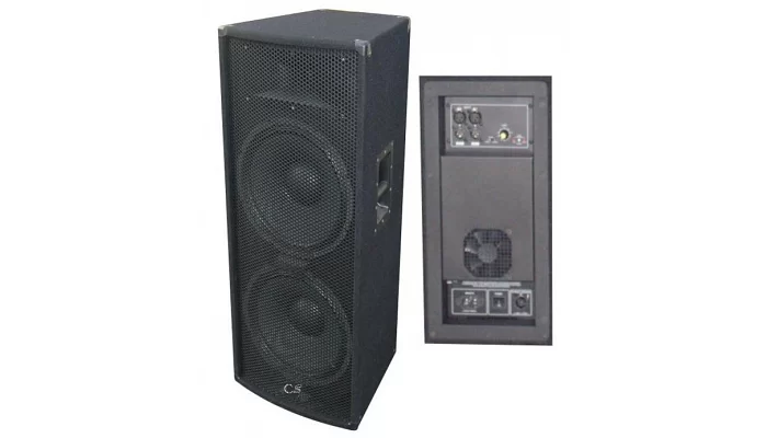 Активна акустична система City Sound CS-215SA 2x15 "+1", 1000/2000 Вт, 4 Ом