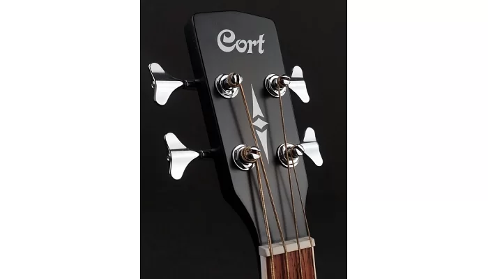 Бас-гитара CORT AB590MF (Black Open Pore) w/bag, фото № 5
