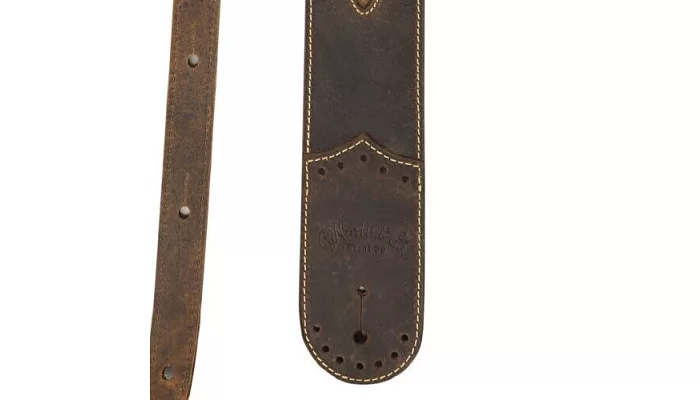 Гітарний ремінь MARTIN 18A0079 Wingtip Guitar Strap (Dark Brown), фото № 2