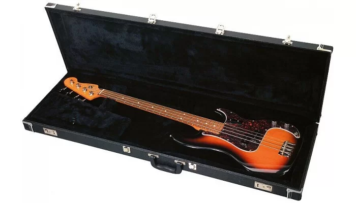 Кейс для гитары ROCKCASE RC10705B/SB Deluxe Hardshell Case - Bass Guitar, фото № 1