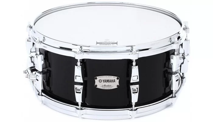 Малий барабан YAMAHA AMS1460 14 Absolute Hybrid Maple Snare 14 (Solid Black), фото № 1