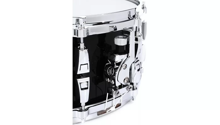 Малый барабан YAMAHA AMS1460 14 Absolute Hybrid Maple Snare 14 (Solid Black), фото № 4