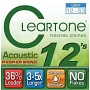 Набор струн для акустической гитары CLEARTONE 7412 ACOUSTIC PHOSPHOR BRONZE LIGHT 12-53